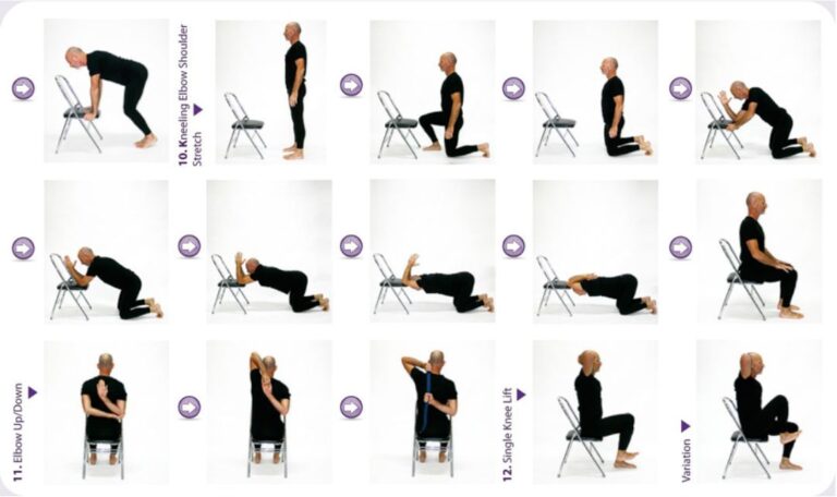 Transform Your Body and Mind with 21 Day Chair Yoga for Seniors Chart